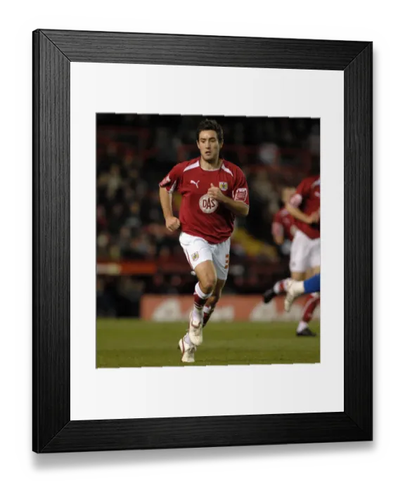 Framed Print : Bristol City vs Portsmouth: A Football Rivalry - Season 08-09
