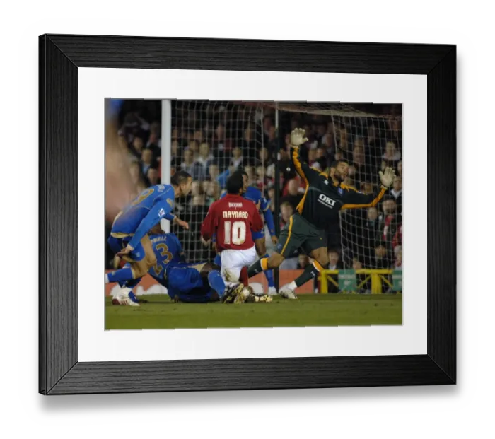 Framed Print : Bristol City vs Portsmouth: A Football Rivalry - Season 08-09