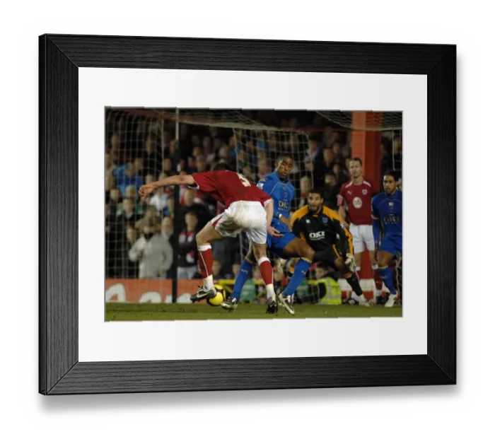 Framed Print : Bristol City vs Portsmouth: A Football Rivalry - Season 08-09