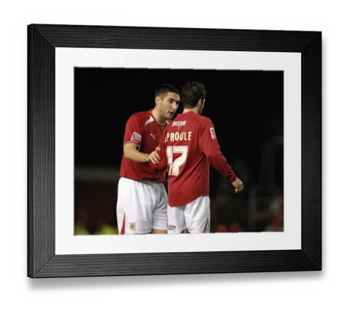 Framed Print : Bristol City vs Portsmouth: A Football Rivalry - Season 08-09 Framed Print : Bristol City vs Portsmouth: A Football Rivalry - Season 08-09