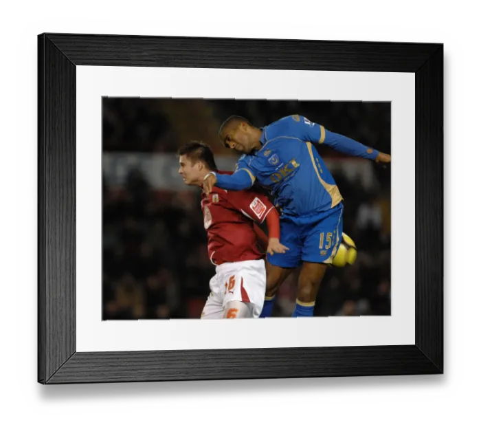 Framed Print : Bristol City vs Portsmouth: A Football Rivalry - Season 08-09 Framed Print : Bristol City vs Portsmouth: A Football Rivalry - Season 08-09