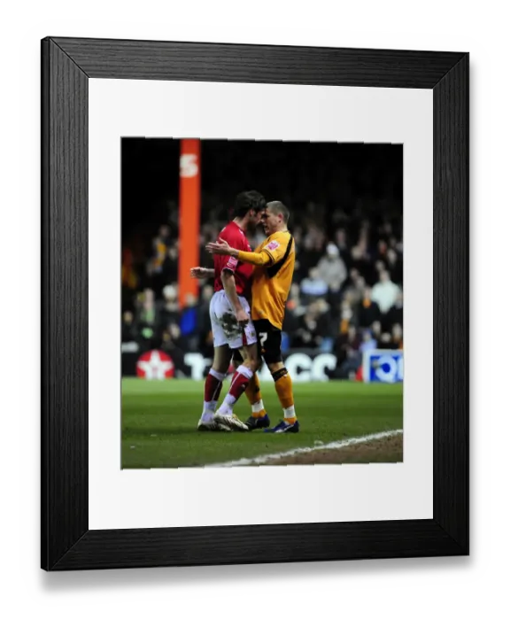 Framed Print : Bristol City vs. Wolverhampton Wanderers: A Football Rivalry - Season 08-09 Framed Print : Bristol City vs. Wolverhampton Wanderers: A Football Rivalry - Season 08-09