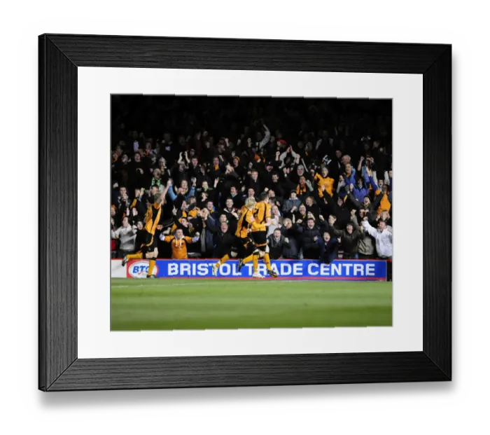Framed Print : Bristol City vs. Wolverhampton Wanderers: A Football Rivalry - Season 08-09 Framed Print : Bristol City vs. Wolverhampton Wanderers: A Football Rivalry - Season 08-09