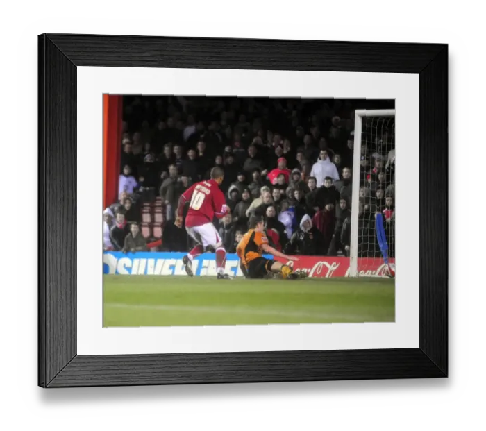 Framed Print : Bristol City vs. Wolverhampton Wanderers: A Football Rivalry - Season 08-09 Framed Print : Bristol City vs. Wolverhampton Wanderers: A Football Rivalry - Season 08-09