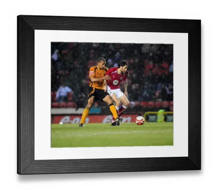 Framed Print : Bristol City vs. Wolverhampton Wanderers: A Football Rivalry - Season 08-09 Framed Print : Bristol City vs. Wolverhampton Wanderers: A Football Rivalry - Season 08-09