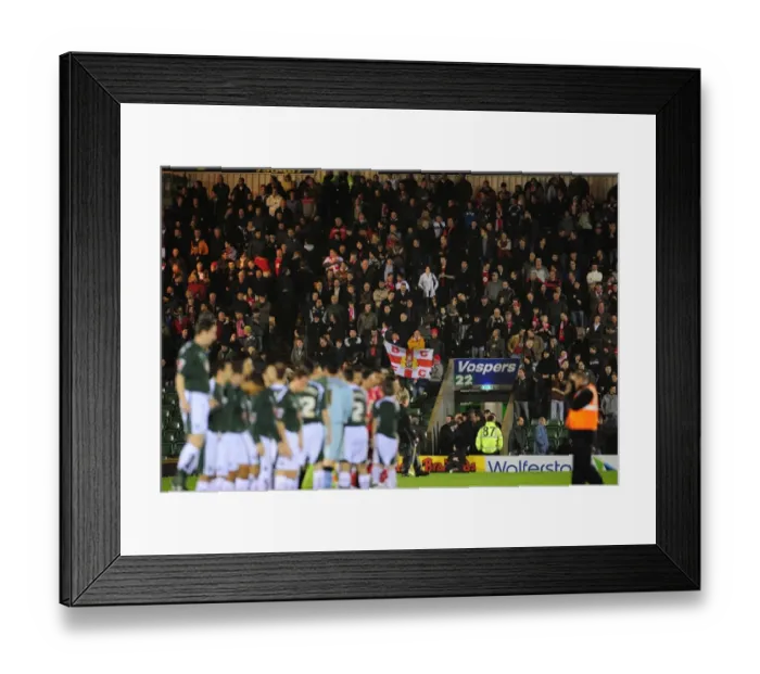 Framed Print : Bristol City vs Plymouth Argyle: A Football Rivalry - Season 08-09