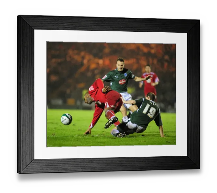 Framed Print : Southwest Rivalry: Bristol City vs Plymouth Argyle (08-09) - Clash of the Football Giants Framed Print : Southwest Rivalry: Bristol City vs Plymouth Argyle (08-09) - Clash of the Football Giants
