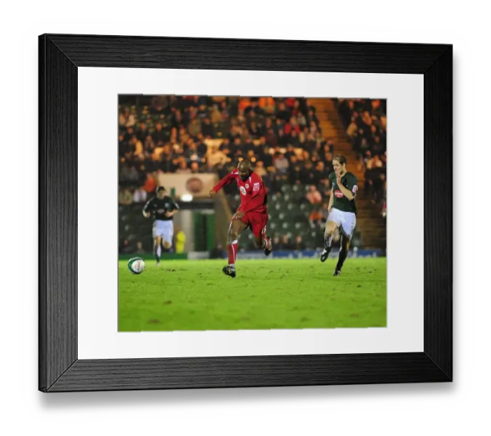 Framed Print : A Football Showdown: Bristol City vs Plymouth Argyle - Season 08-09 Framed Print : A Football Showdown: Bristol City vs Plymouth Argyle - Season 08-09