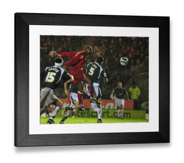 Framed Print : Clash of Champions: Bristol City vs. Plymouth Argyle - Season 08-09