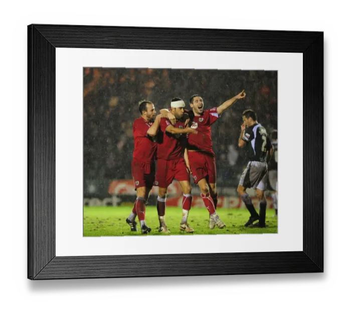 Framed Print : Football Rivalry: Bristol City vs. Plymouth Argyle - Season 08-09