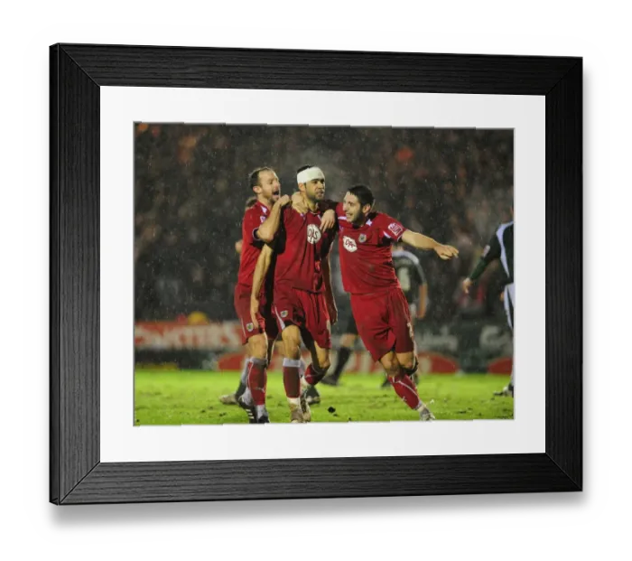 Framed Print : Clash of Champions: Bristol City vs Plymouth Argyle - Season 08-09: A Rivalry Reignited