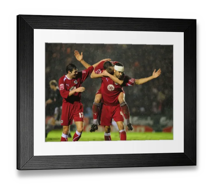 Framed Print : A Football Showdown: Bristol City vs Plymouth Argyle - Season 08-09 Framed Print : A Football Showdown: Bristol City vs Plymouth Argyle - Season 08-09