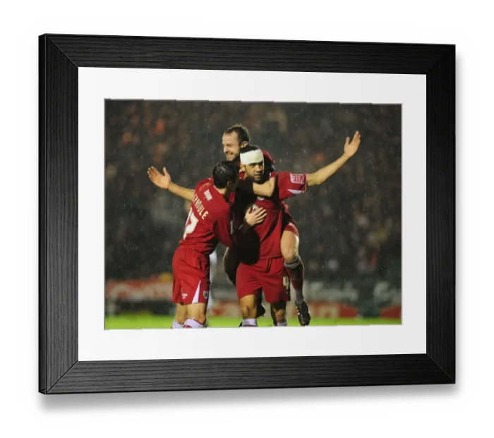 Framed Print : The South West Derby: Bristol City vs. Plymouth Argyle - Season 08-09