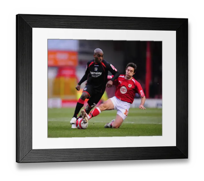 Framed Print : Bristol City vs Barnsley: A Football Rivalry - Season 08-09