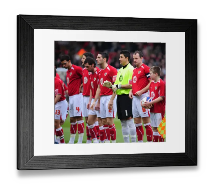 Framed Print : Bristol City V Barnsley Framed Print : Bristol City V Barnsley