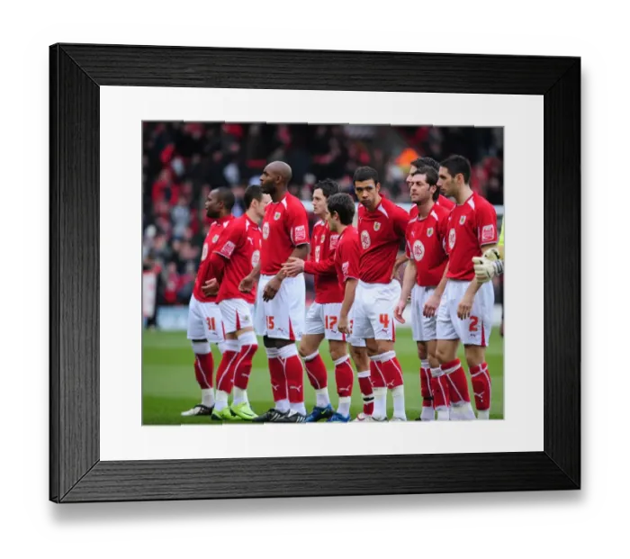 Framed Print : Bristol City vs Barnsley: A Football Rivalry - Season 08-09