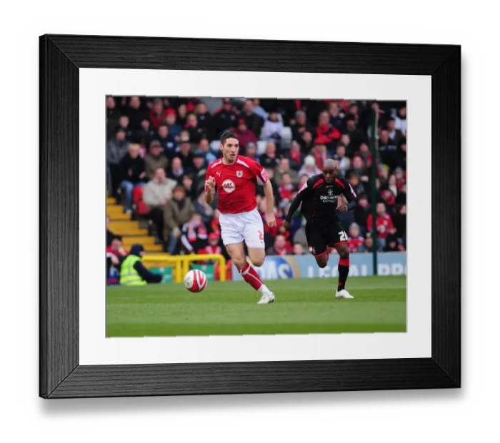 Framed Print : Bristol City vs Barnsley: The Intense Rivalry - Season 08-09