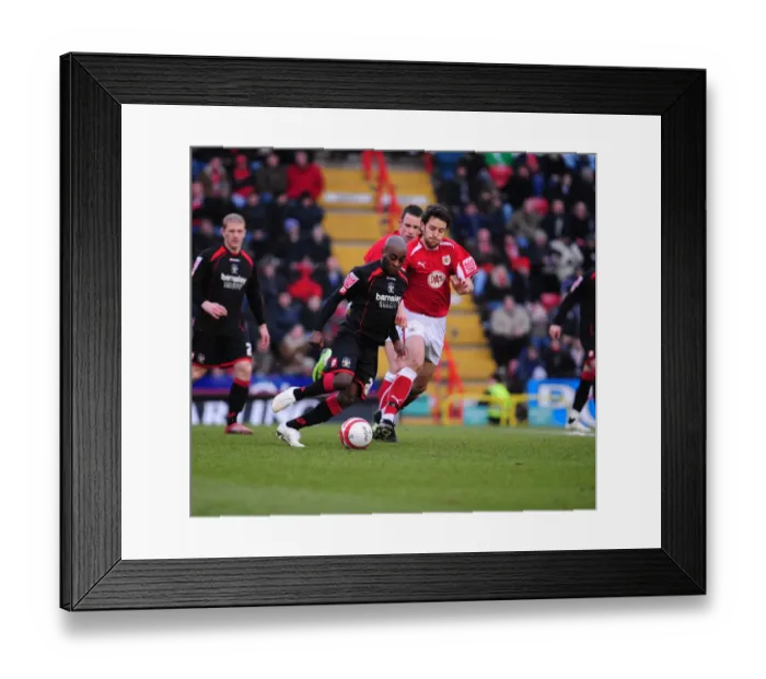 Framed Print : Bristol City vs Barnsley: A Football Rivalry - Season 08-09 Framed Print : Bristol City vs Barnsley: A Football Rivalry - Season 08-09