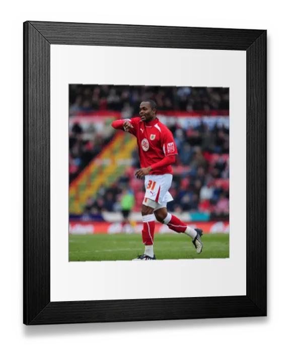 Framed Print : Bristol City vs Barnsley: A Football Rivalry - Season 08-09