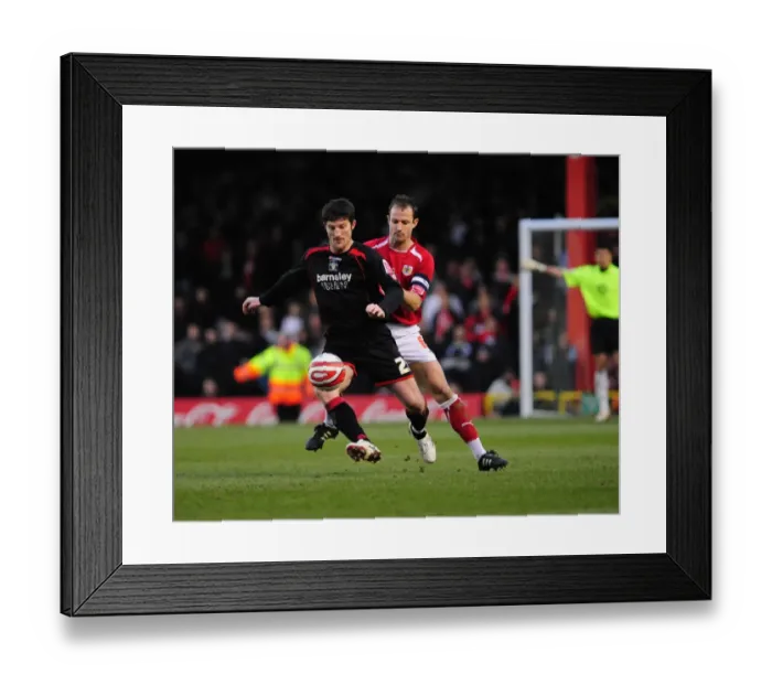 Framed Print : Bristol City vs Barnsley: A Football Rivalry - Season 08-09