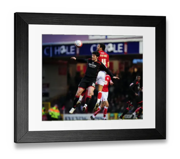 Framed Print : Football Rivalry: Bristol City vs Barnsley - Season 08-09