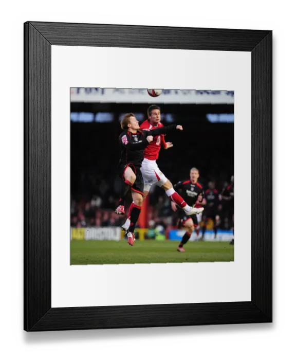 Framed Print : Bristol City vs Barnsley: A Football Rivalry - Season 08-09