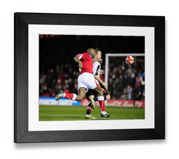 Framed Print : Bristol City vs Charlton Athletic: A Football Rivalry - Season 8-9