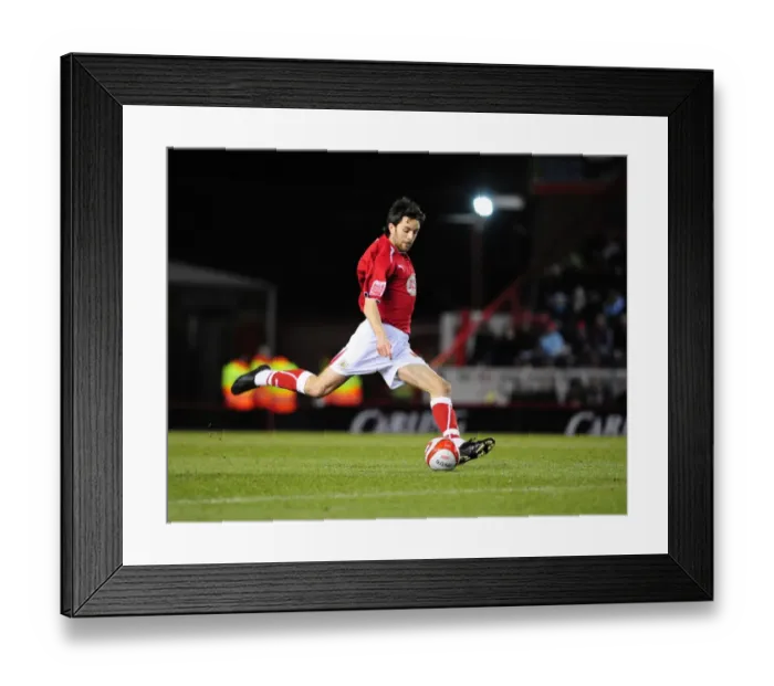 Framed Print : Bristol City vs Charlton Athletic: A Football Rivalry - Season 08-09