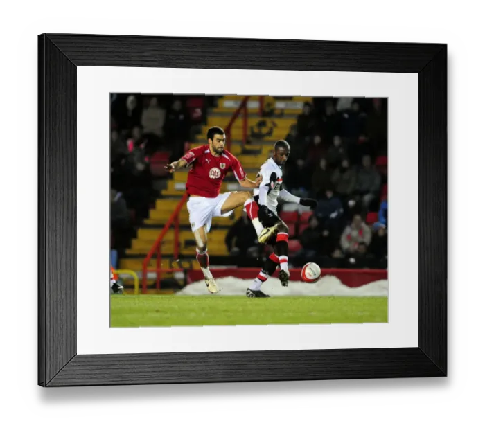 Framed Print : Bristol City vs Charlton Athletic: A Football Rivalry from the 08-09 Season Framed Print : Bristol City vs Charlton Athletic: A Football Rivalry from the 08-09 Season