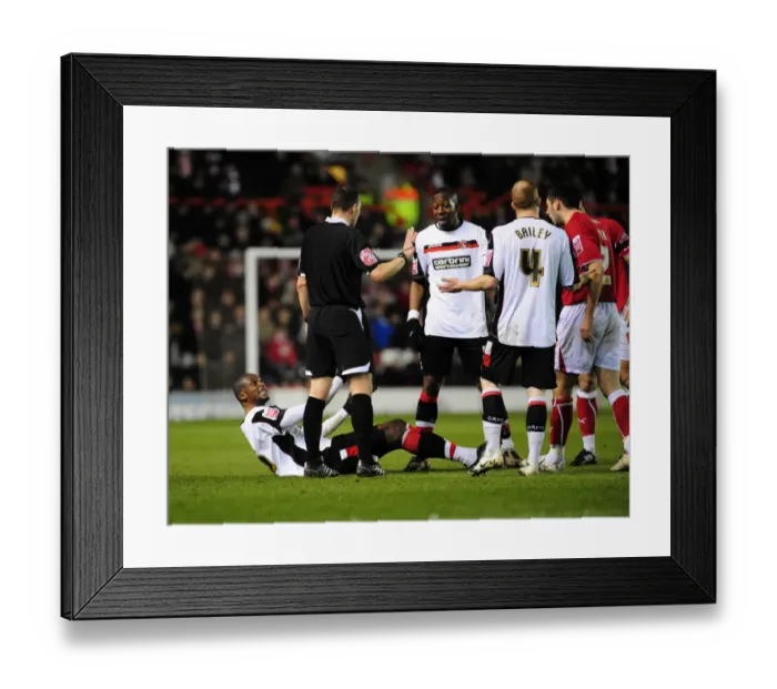 Framed Print : Bristol City vs Charlton Athletic: A Football Rivalry - Season 08-09