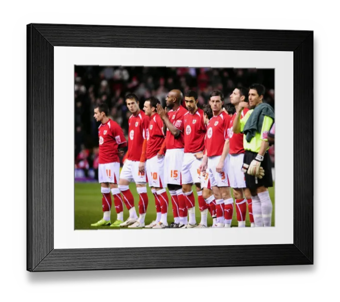 Framed Print : Bristol City vs Charlton Athletic: A Football Rivalry - Season 08-09 Framed Print : Bristol City vs Charlton Athletic: A Football Rivalry - Season 08-09