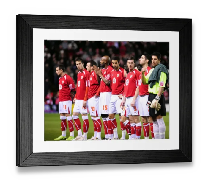 Framed Print : Bristol City vs Charlton Athletic: A Football Rivalry - Season 08-09
