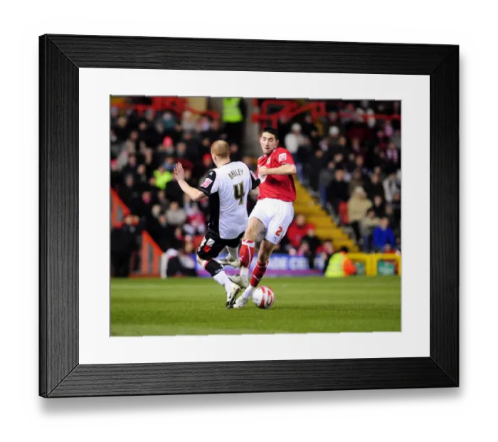 Framed Print : Bristol City vs Charlton Athletic: A Football Rivalry - Season 8-9