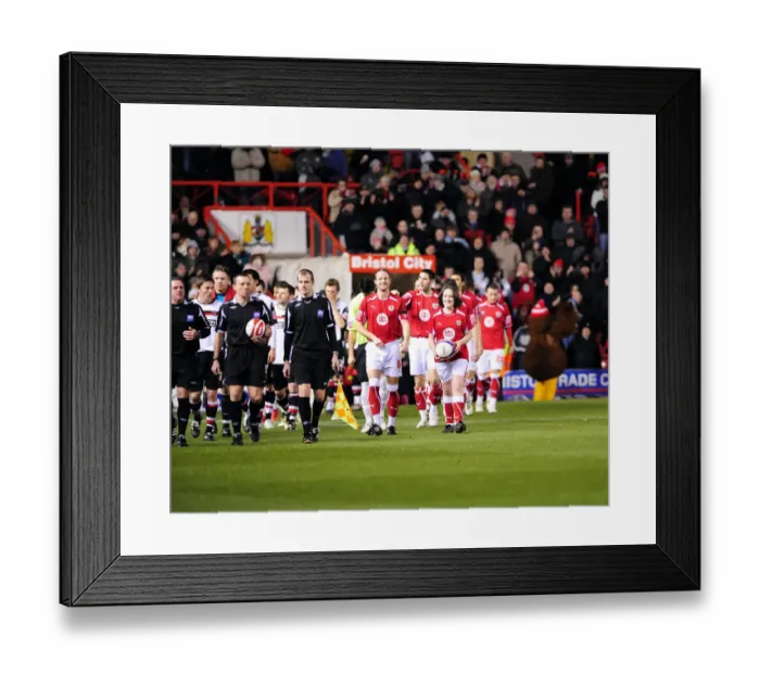 Framed Print : Bristol City vs Charlton Athletic: A Football Rivalry - Season 8-9