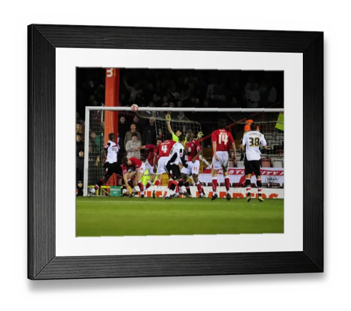 Framed Print : Bristol City vs Charlton Athletic: A Football Rivalry - Season 8-9