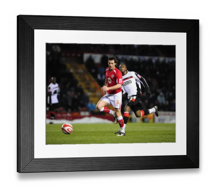 Framed Print : Bristol City vs Charlton Athletic: A Football Rivalry - Season 8-9