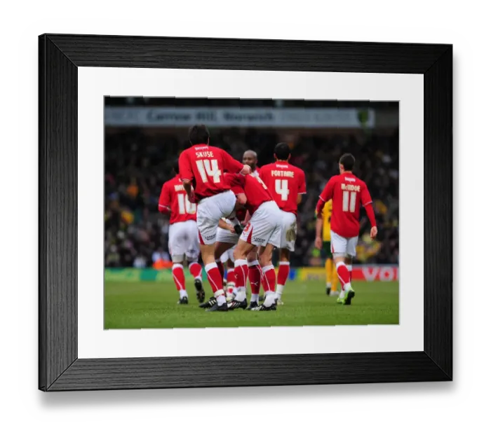 Framed Print : The Championship Clash: Norwich City vs. Bristol City - Season 08-09: A Football Rivalry between The Canaries and The Robins Framed Print : The Championship Clash: Norwich City vs. Bristol City - Season 08-09: A Football Rivalry between The Canaries and The Robins