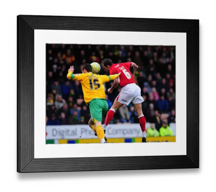 Framed Print : The Powerhouse Clash: Norwich City vs. Bristol City (Season 08-09) Framed Print : The Powerhouse Clash: Norwich City vs. Bristol City (Season 08-09)