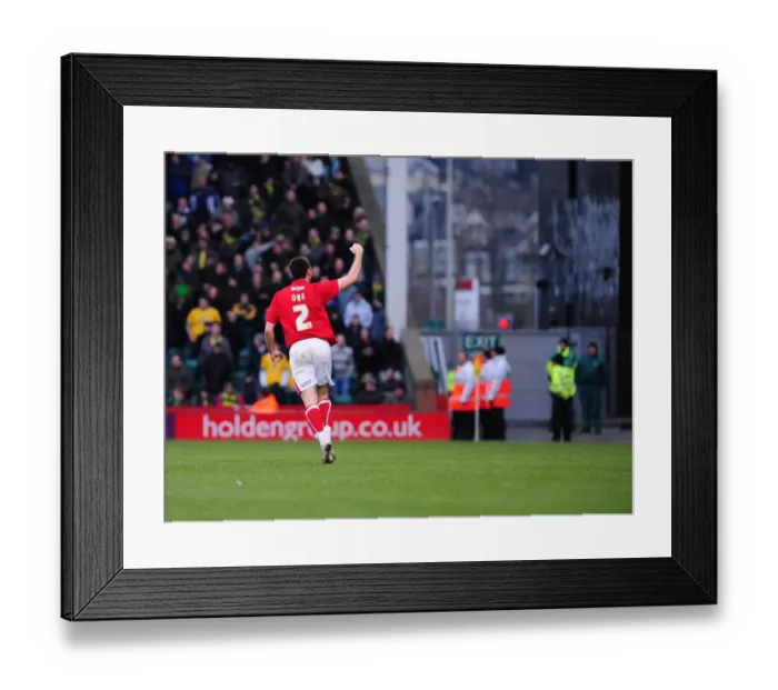 Framed Print : Bristol City vs. Norwich City: A Football Rivalry - Season 08-09