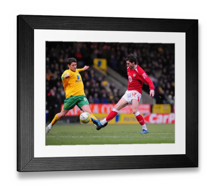 Framed Print : Bristol City vs. Norwich City: A Football Rivalry - Season 08-09 Framed Print : Bristol City vs. Norwich City: A Football Rivalry - Season 08-09
