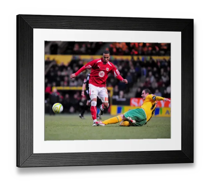 Framed Print : Clash of Rivals: Norwich City vs. Bristol City (Season 08-09) Framed Print : Clash of Rivals: Norwich City vs. Bristol City (Season 08-09)