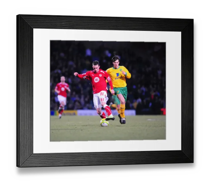 Framed Print : The Championship Clash: Norwich City vs. Bristol City - A Football Rivalry (Season 08-09) Framed Print : The Championship Clash: Norwich City vs. Bristol City - A Football Rivalry (Season 08-09)