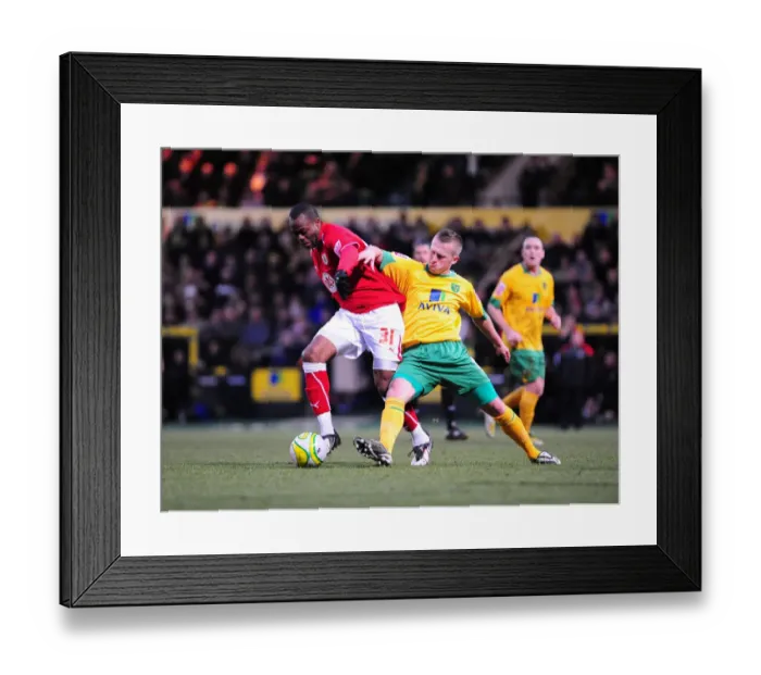 Framed Print : The Championship Clash: Norwich City vs. Bristol City - A Football Rivalry (Season 08-09) Framed Print : The Championship Clash: Norwich City vs. Bristol City - A Football Rivalry (Season 08-09)