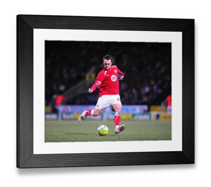 Framed Print : A Football Rivalry: Norwich City vs. Bristol City - Season 08-09