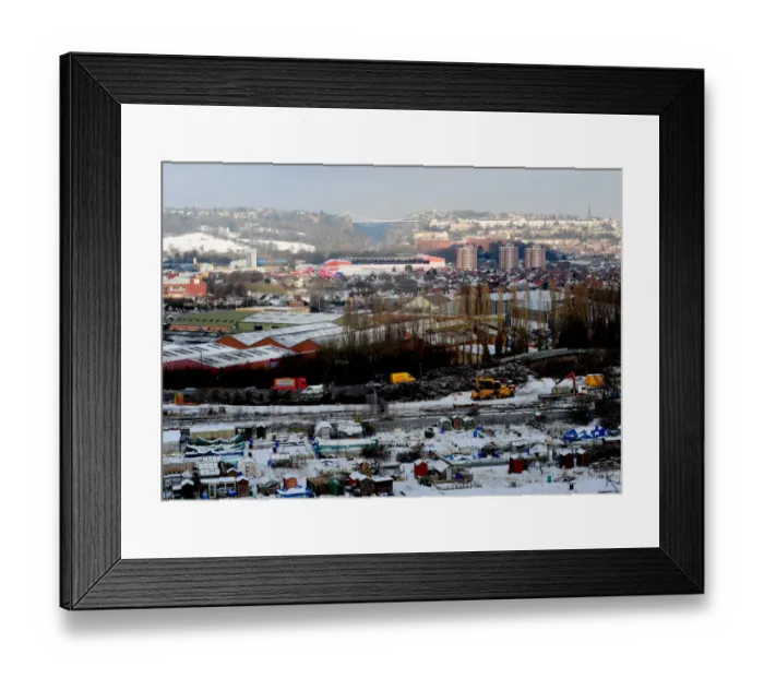 Framed Print : Bristol City FC at Ashton Gate Stadium