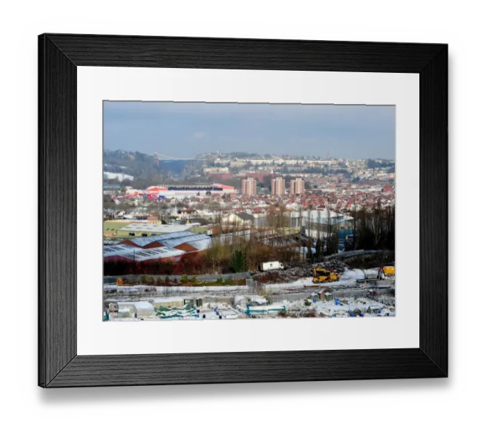 Framed Print : Bristol City FC at Ashton Gate Stadium Framed Print : Bristol City FC at Ashton Gate Stadium