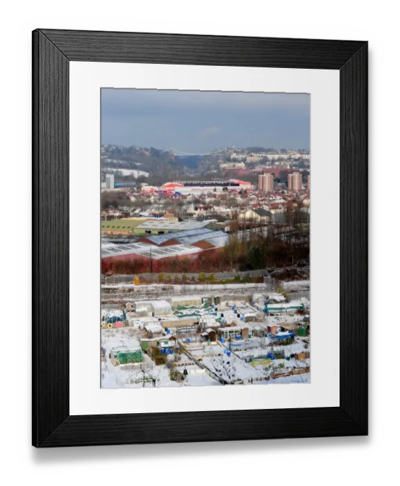 Framed Print : The Roar of Pride and Passion: A Glimpse into Bristol City Football Club's Home at Ashton Gate Framed Print : The Roar of Pride and Passion: A Glimpse into Bristol City Football Club's Home at Ashton Gate