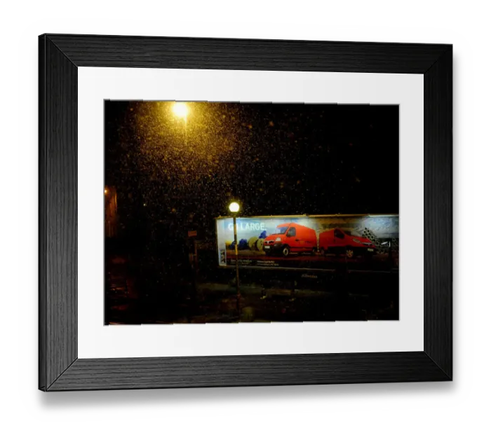 Framed Print : snow 9036 Framed Print : snow 9036