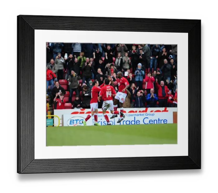 Framed Print : Bristol City vs Southampton: A Football Rivalry (Season 08-09)