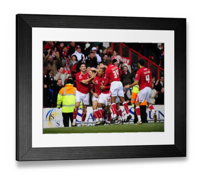 Framed Print : Bristol City vs Southampton: A Football Rivalry - Season 08-09 Framed Print : Bristol City vs Southampton: A Football Rivalry - Season 08-09